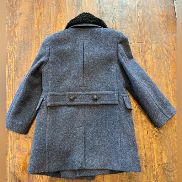 BURBERRY KIDS 4 wool/cashmere peacoat - Picture 7 of 9